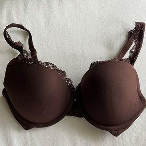 Soma Embraceable push-up lace trim bra
